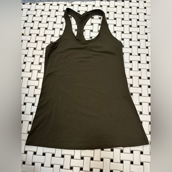 Lululemon Athletica Dark Green Tank Top - Picture 1 of 4